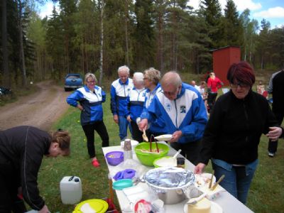 Det bj&ouml;ds p&aring; god pastasallad efter tr&auml;ningen. Ett stort tack till alla som hj&auml;lpt till med detta!